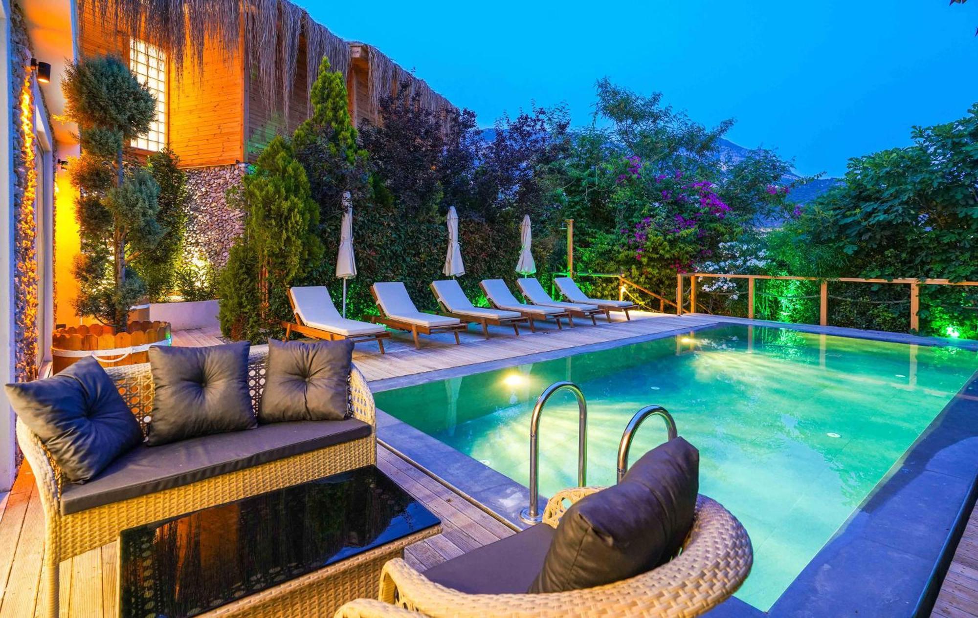 Likya Gardens Hotel Kaş Esterno foto
